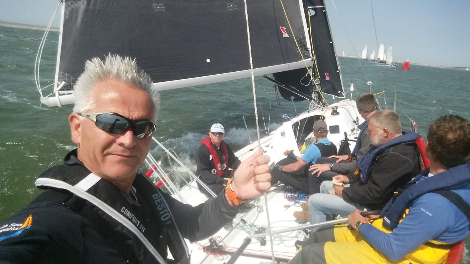 Olympiajolzeil team Stennis deelnemer HT race
