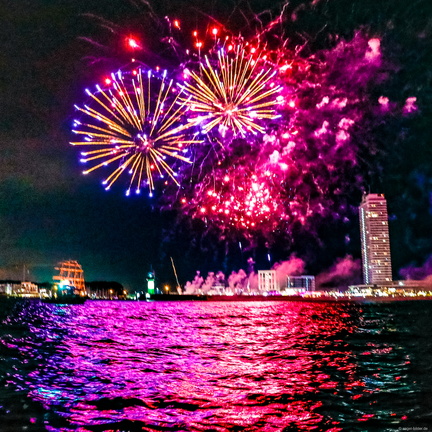 Toch even over die Travemünder Woche