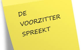 Update van het bestuur