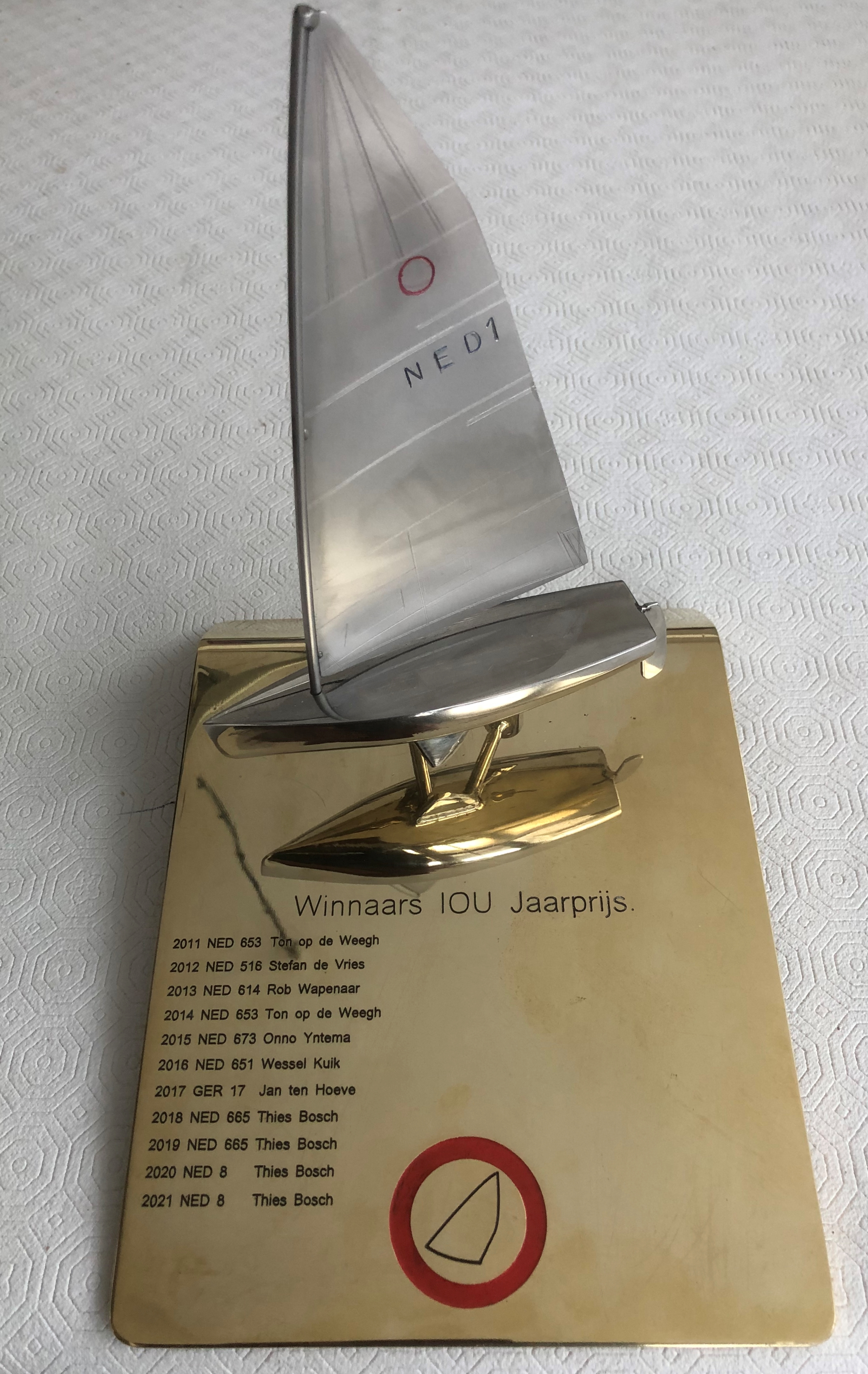 Een prachtig stuk IOU wisselprijs vakwerk! 