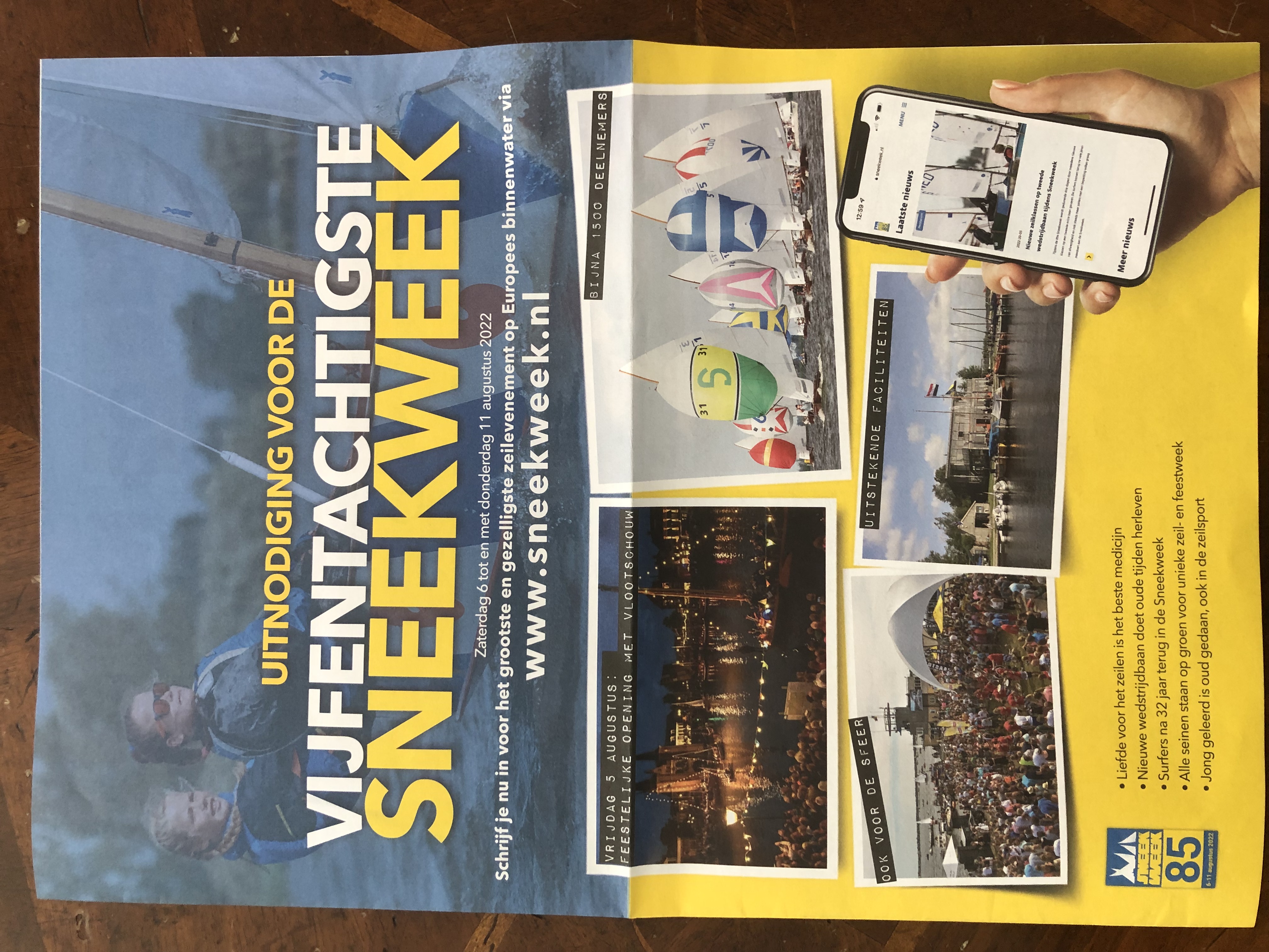 Mark Bosma en de Sneekweek 2022