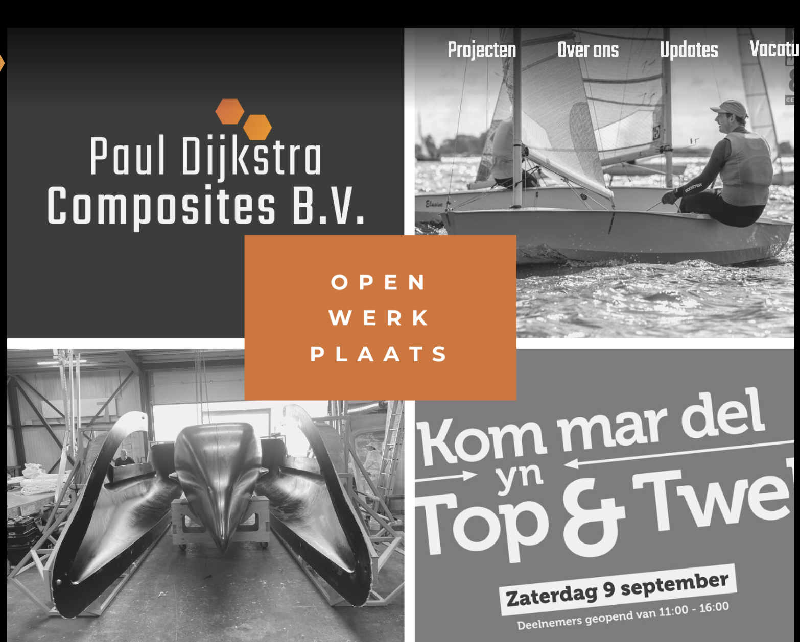 Open werkplaats Paul Dijkstra Composites