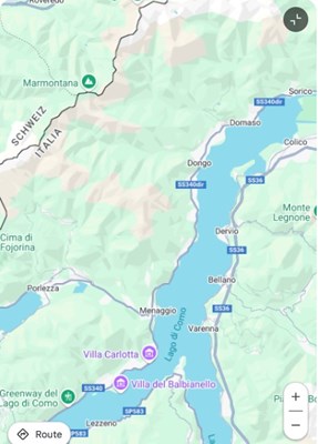 Map Bellano