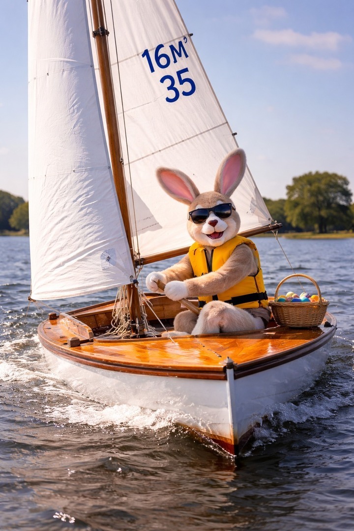 De Paashaas roept U op!