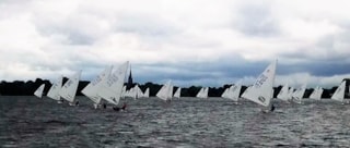 50 Olympiajollen op de Spiegelplas