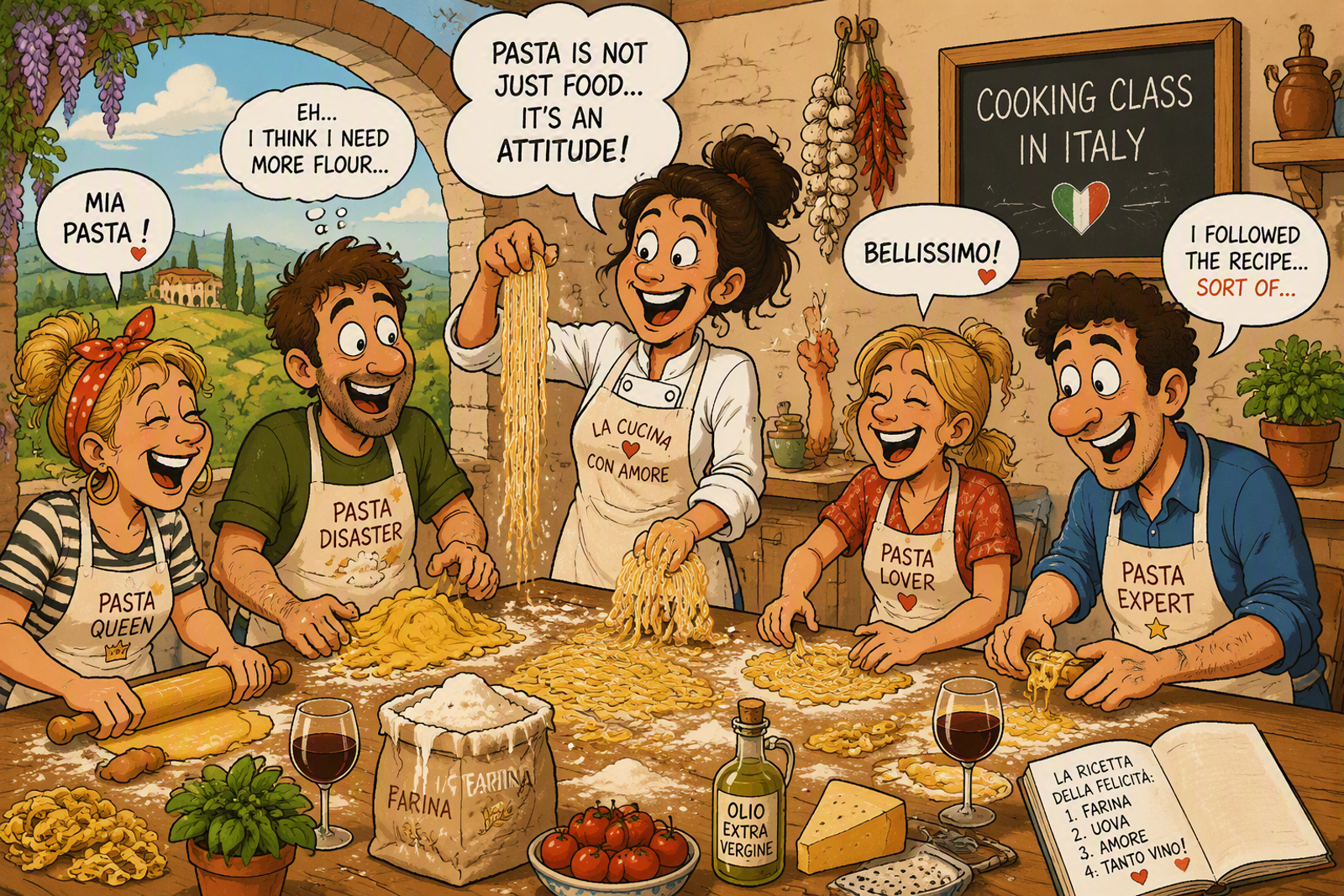 Altijd al Italiaans willen kunnen koken? 
